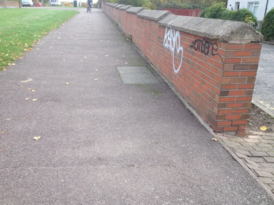 Graffiti Attlee Way