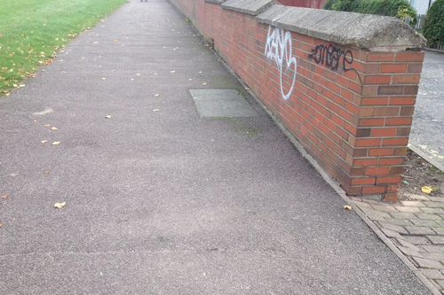 Graffiti Attlee Way