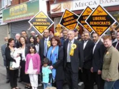 the campaign team in leicester