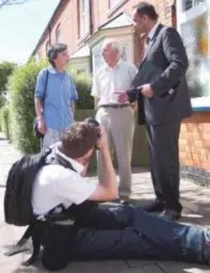 A photographer from The Times follows Lib Dem candidate Parmjit Gill on the campaign trail. The press are predicting that it will be a close fight between the Lib Dems and Labour in the Leicester South by-election — where the Tories have no chance.