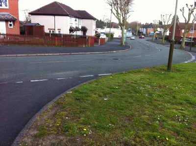 Potholes Reported The Fairway juncttion with Brookfield Rise and Stanton Row, Freemen Ward