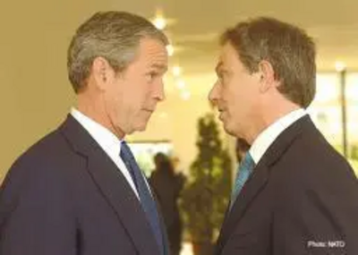 George W. Bush and Tony Blair