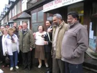 Councillor Hussein Suleman cut the yellow ribbon to declare the People Centre open!