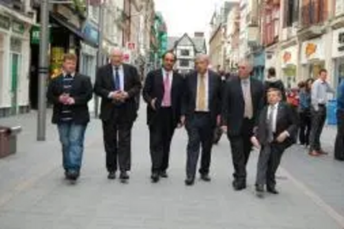 Leicester Lib Dem Councillors with MEP Bill Newton-Dunn