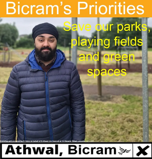 Bicram safe our parks